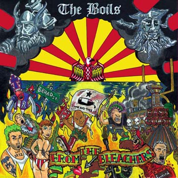 THE BOILS "From The Bleachers" LP (SFU) Green Vinyl